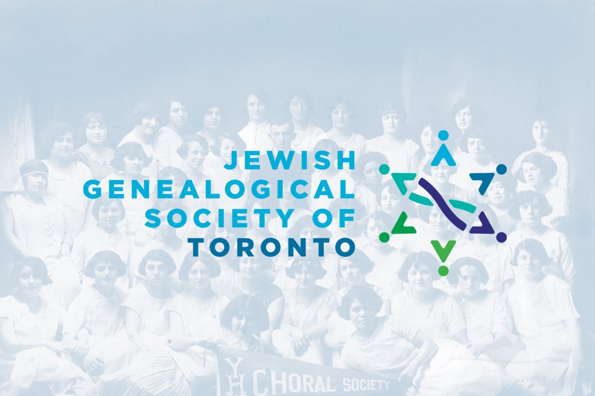 Jewish Genealogical Society of Toronto - Iconica Communications