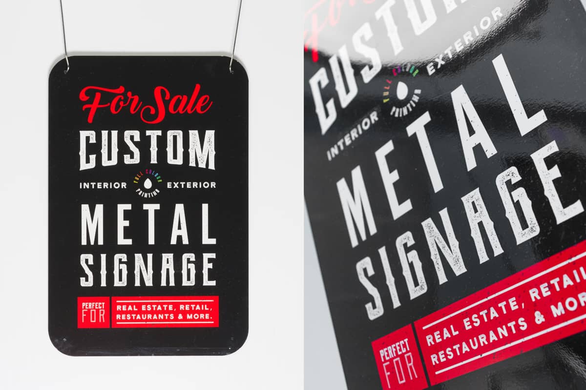 Metal Signs - Iconica Communications