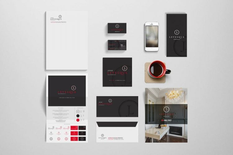Josh Levesque branding - Iconica Communications