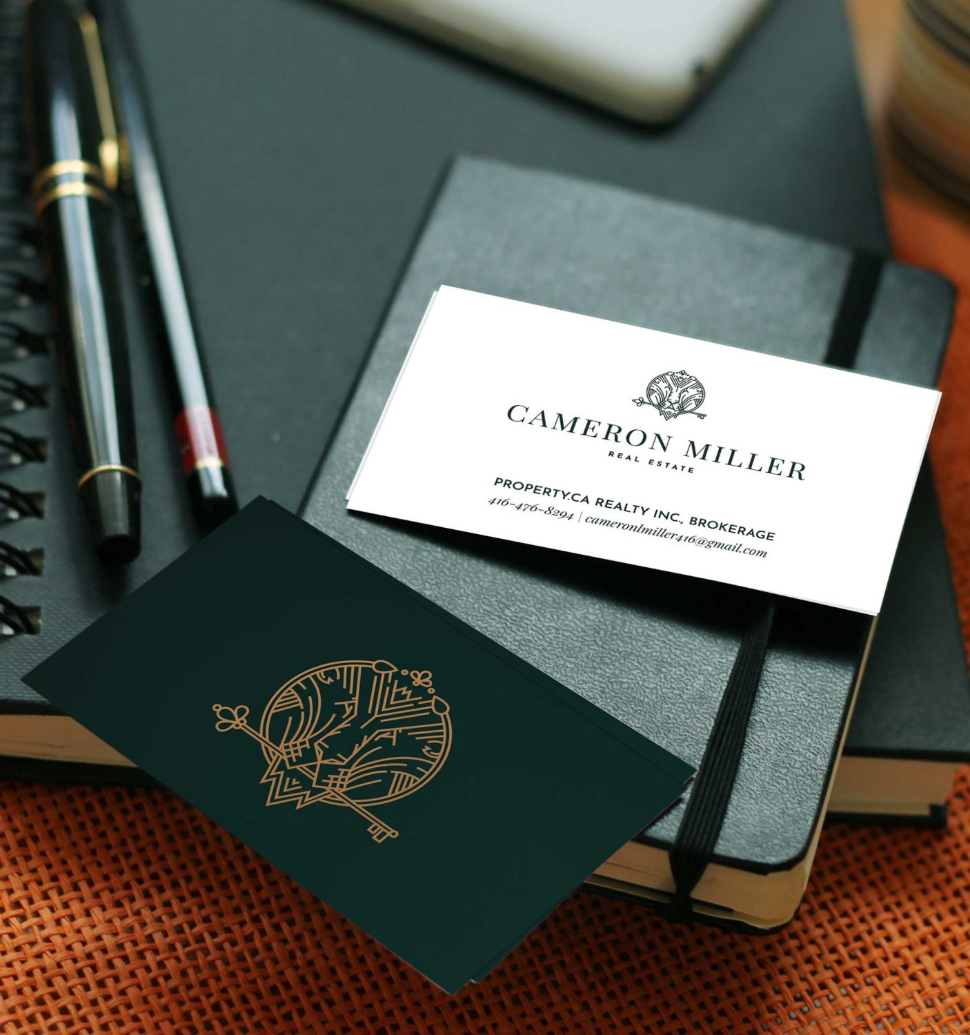Cameron Miller business card