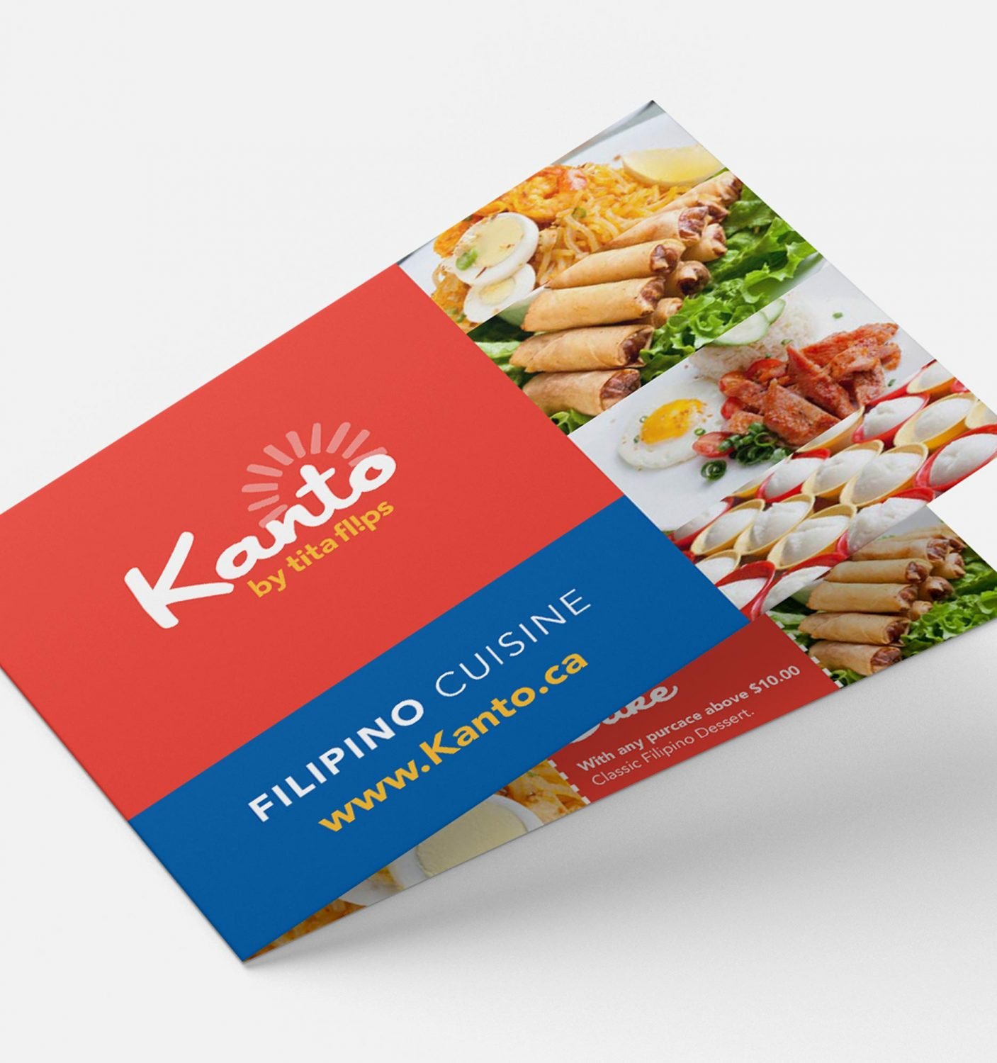 Kanto by Tita Flips business card