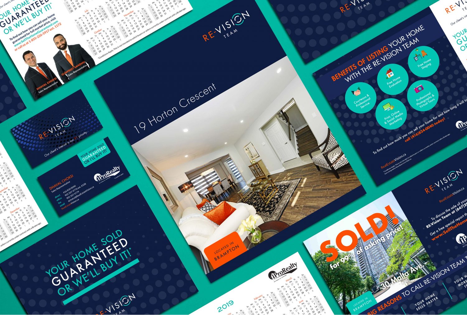 RE-VISION TEAM real estate ads