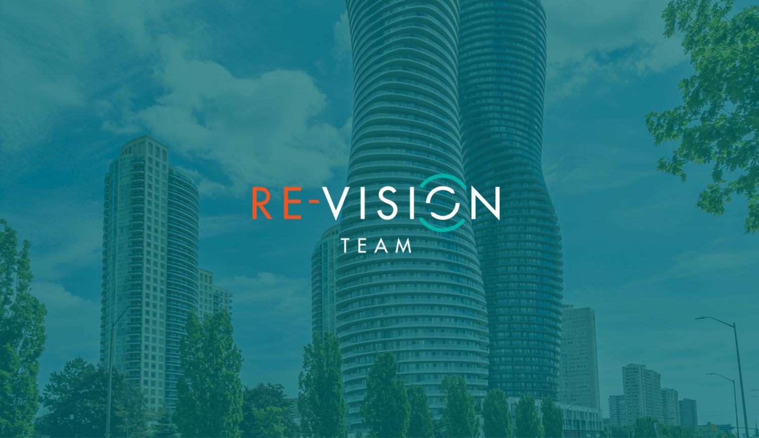 Re-Vision Team logo over city