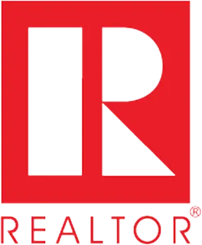 Red REALTOR logo with white R
